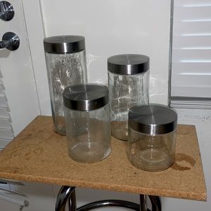 4 Piece Jar Set